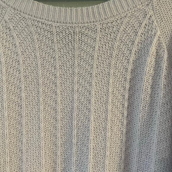 Lane Bryant Women’s Lavendar 22/24 Over Sized Knit Sweater Cozy Soft Warm Layer - Picture 4 of 13